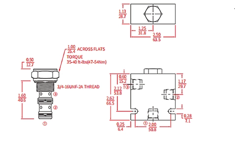 Prestazioni/dimensioni/disegno sezionale di ILS08-B30 valvola a sfera, navetta di carico (alta pressione)