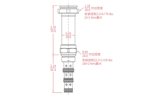 Prestazioni/dimensioni/disegno sezionale di ISV08-40R elettrovalvola a solenoide a 4 vie a 2 posizioni