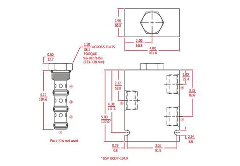 Prestazioni/dimensioni/disegno sezionale del divisore/combinatore di flusso IFD56-45